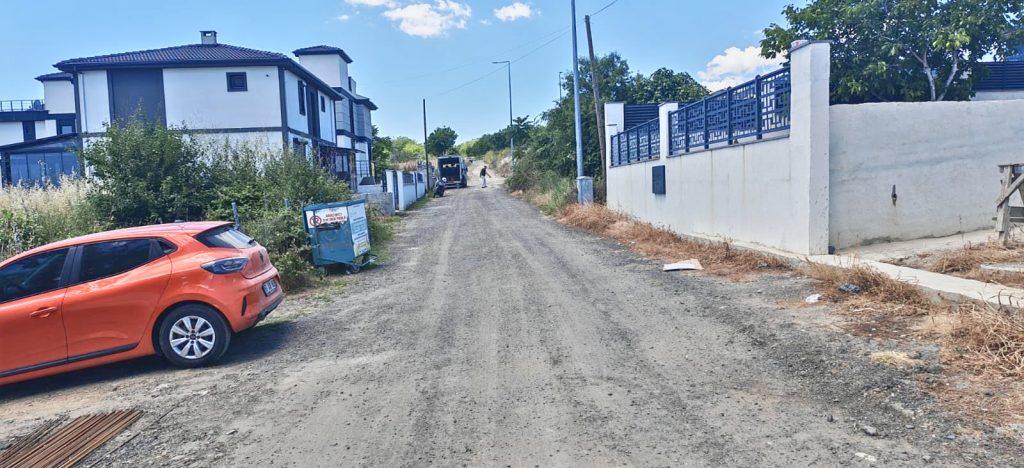 ALTYAPI TAMAM ASFALT YOK
