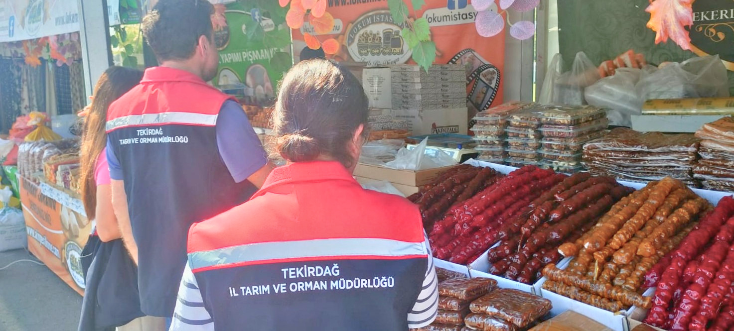60. KİRAZ FESTİVALİ’NDE SIKI GIDA DENETİMİ