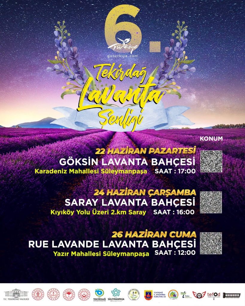 LAVANTA ŞENLİĞİ ETKİNLİK TAKVİMİ BELLİ OLDU