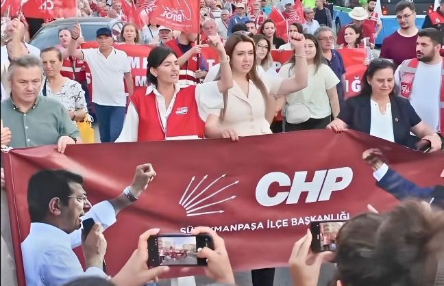 CHP SÜLEYMANPAŞA’DAN ÖZGÜR ÖZEL’E TAM DESTEK