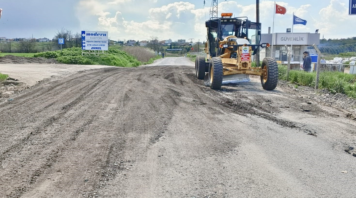ERGENE’DE ULAŞIM ALTYAPISINA EŞ ZAMANLI MÜDAHALE