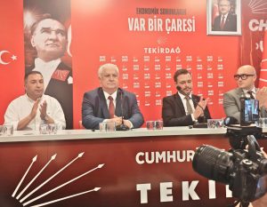 TEKİRDAĞ CHP’DE DEĞİŞİM RÜZGÂRI BAŞLADI